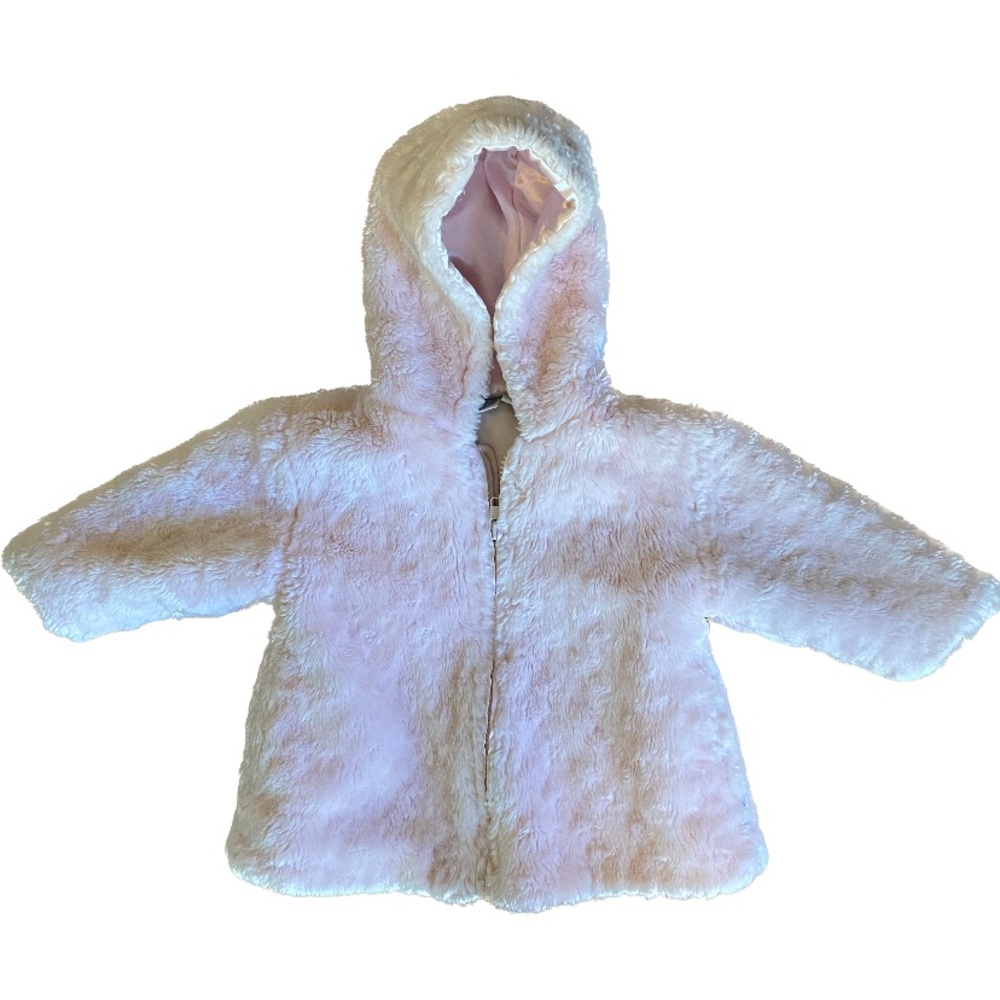 Pink Furr Girls Jacket 18mo